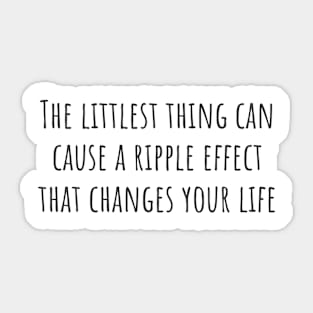 Ripple Effect Sticker